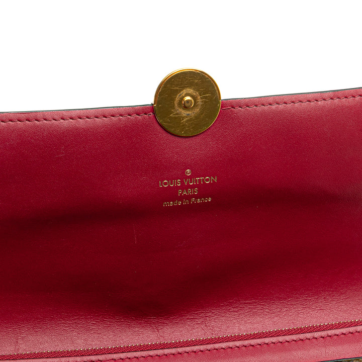 Monogram Flore Wallet On Chain Brown - Gaby Paris