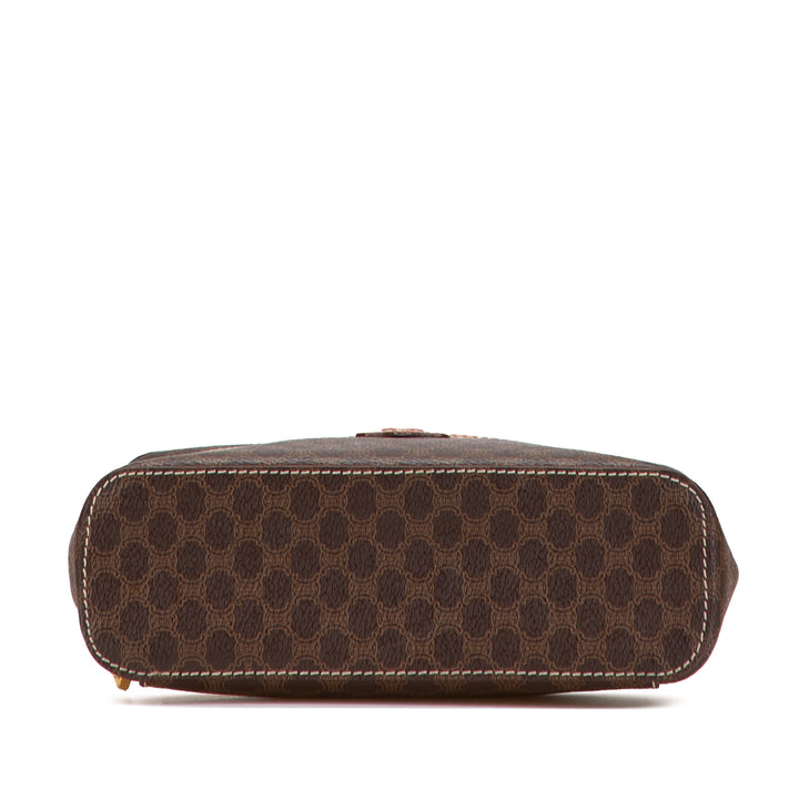 Celine Macadam Coated Toile Vanity Bag Marron – GABY PARIS Authentique