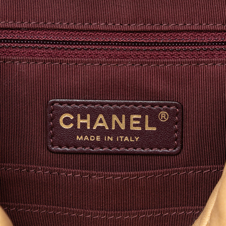 Chanel CC Chevron Cuir d’agneau Camera Sac bandoulière