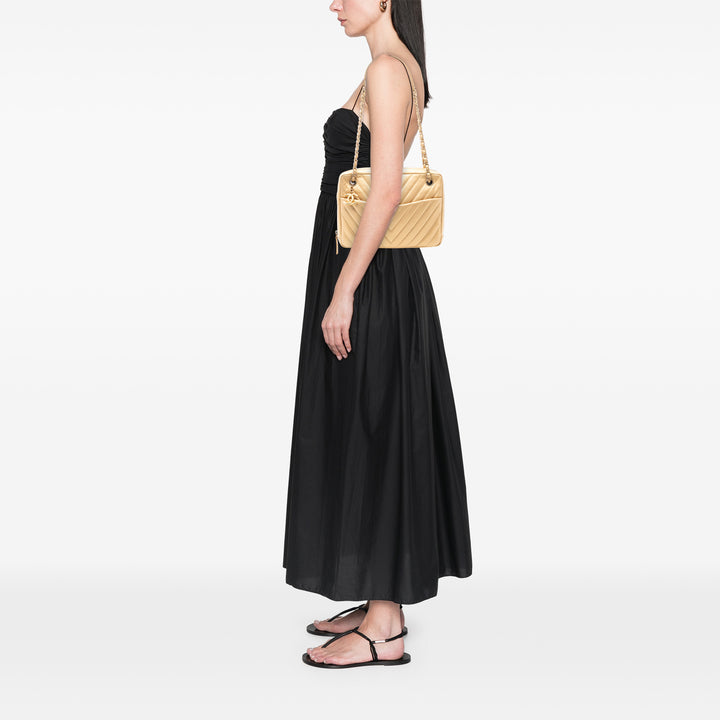Chanel CC Chevron Cuir d’agneau Camera Sac bandoulière