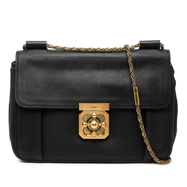 Chloé Medium Cuir Elsie Sac porté croisé