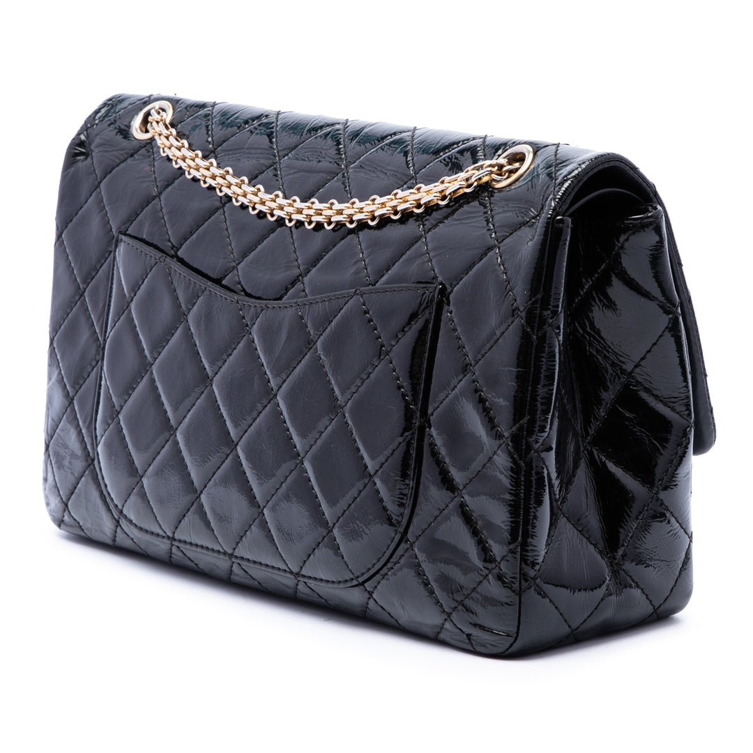Chanel Matelassé Reissue 2.55 Double rabat 227 Noir