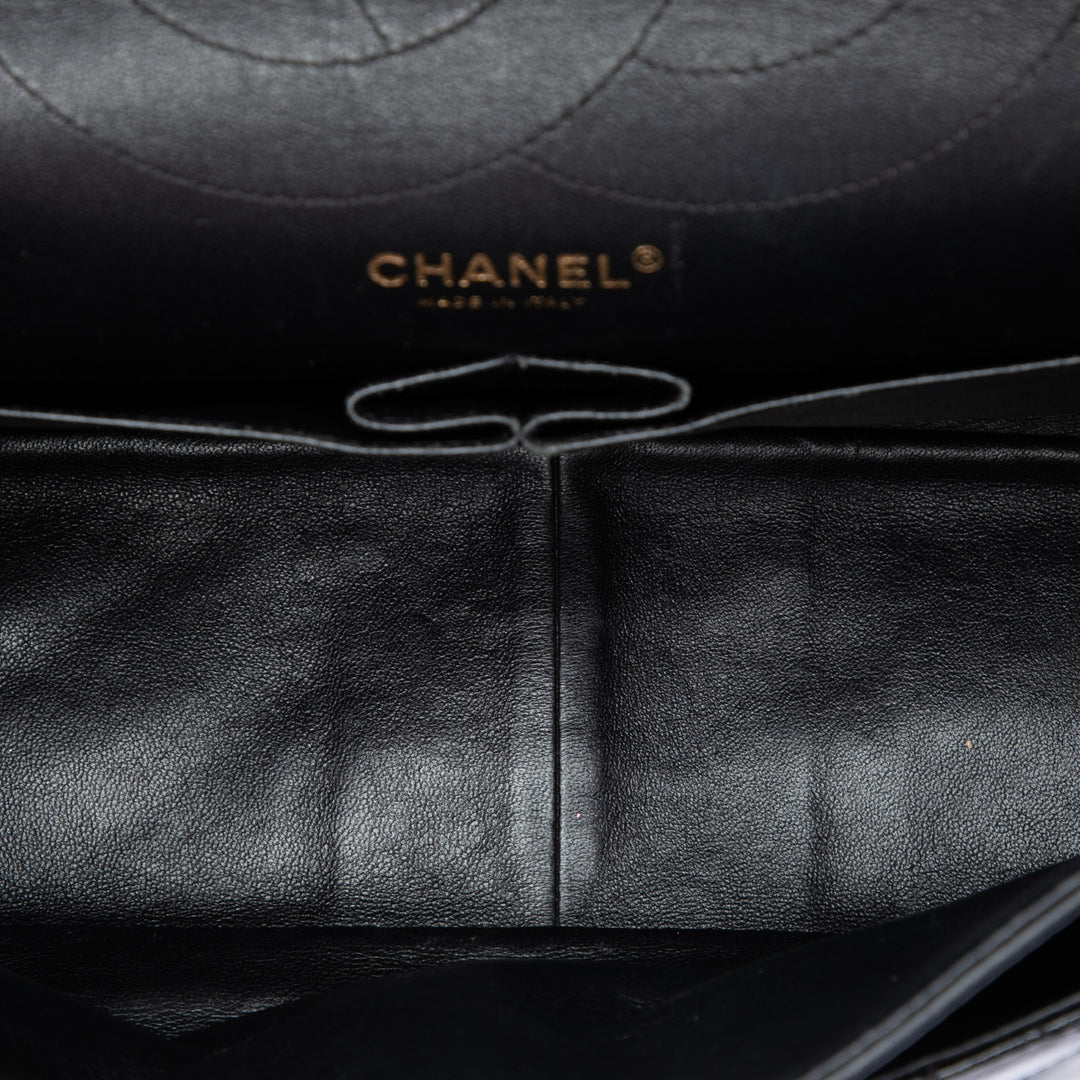 Chanel Matelassé Reissue 2.55 Double rabat 227 Noir