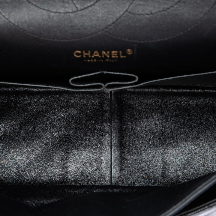 Chanel Matelassé Reissue 2.55 Double rabat 227 Noir