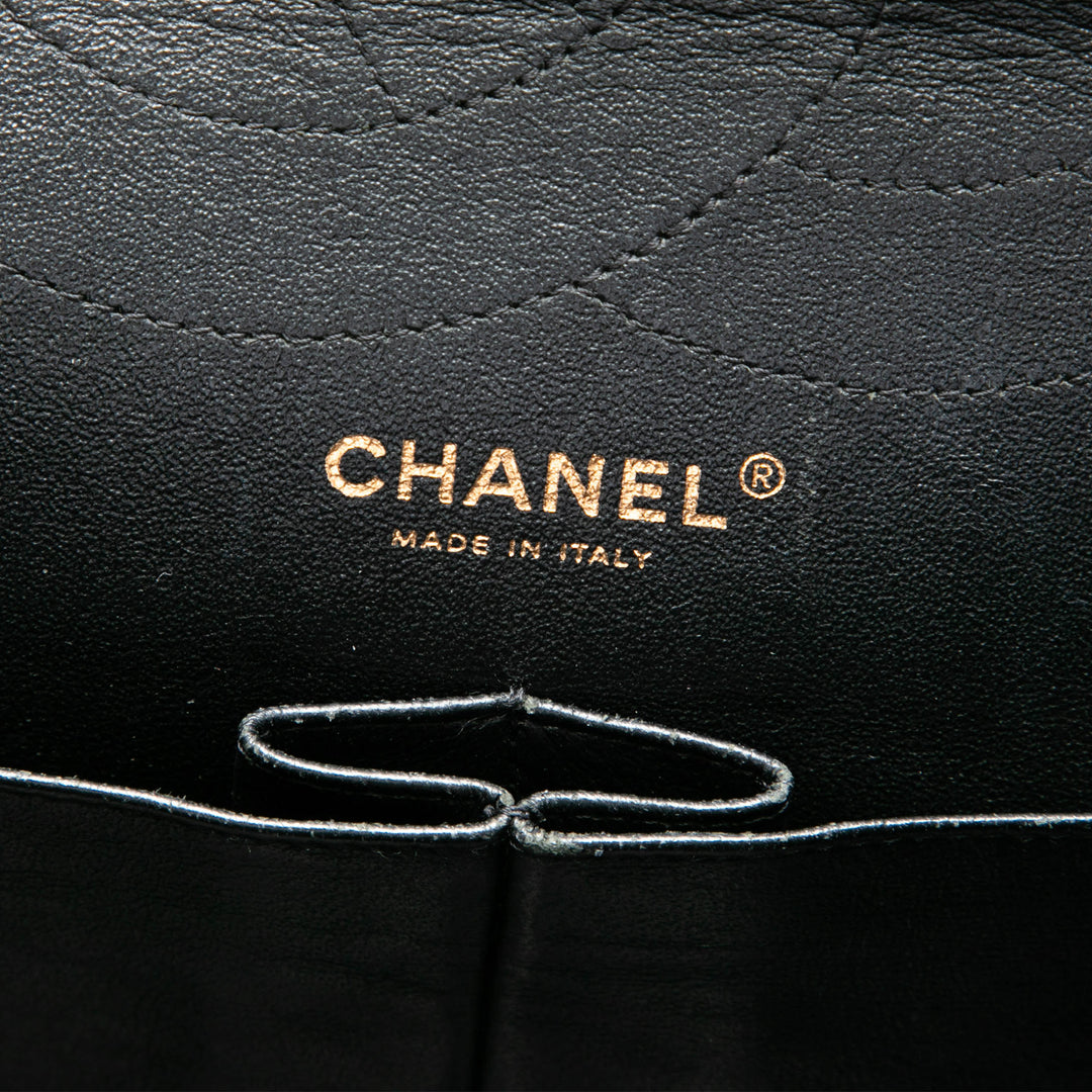 Chanel Matelassé Reissue 2.55 Double rabat 227 Noir