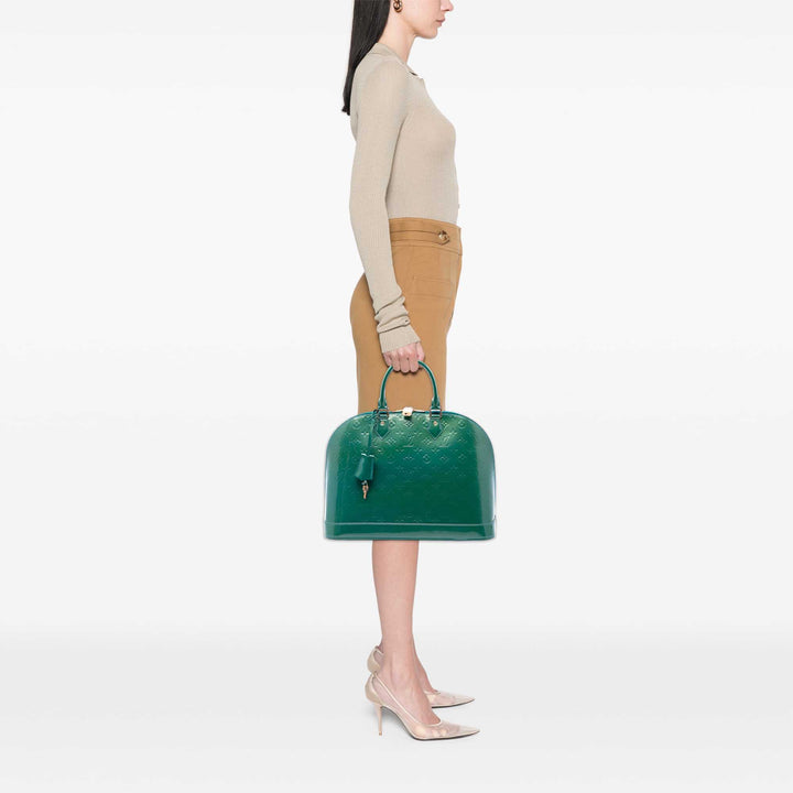 Louis Vuitton Alma PM Cuir verni Monogram