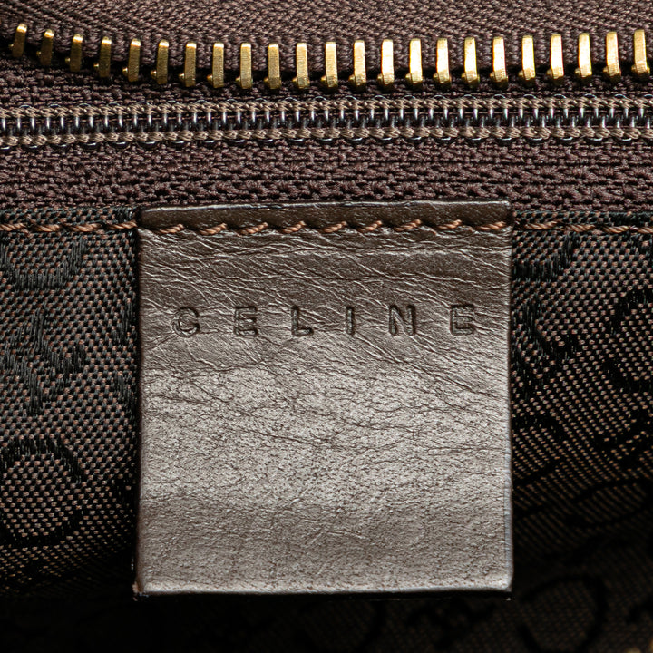 C Macadam Canvas Handbag White - Gaby Paris