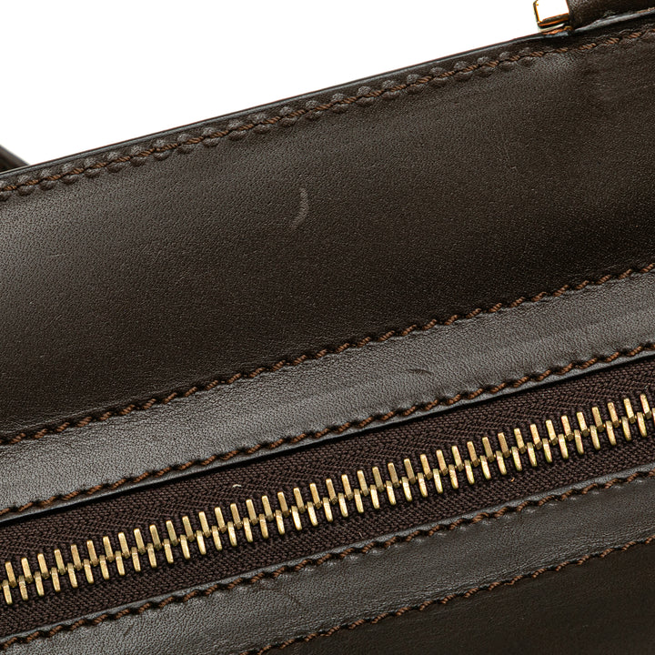 C Macadam Canvas Handbag Brown - Gaby Paris
