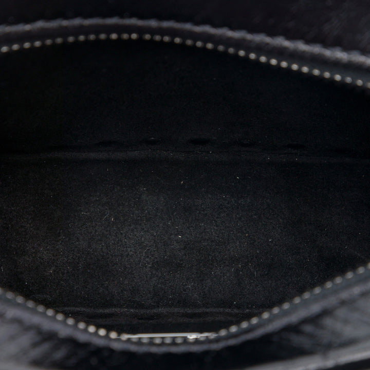 Valentino Texturé Rolling Rockstud Sac caméra Noir – vue 4 – GABY PARIS