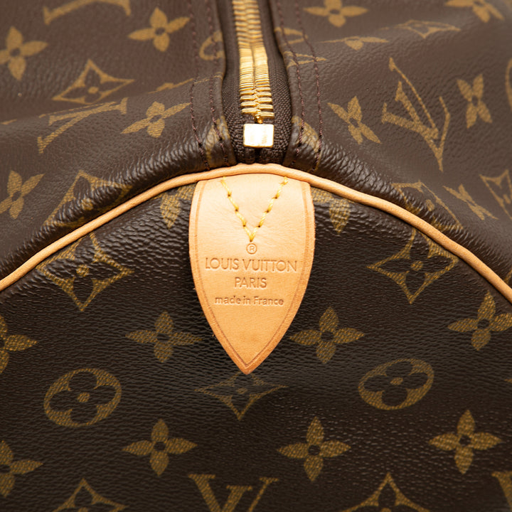 Louis Vuitton Keepall 55 Monogram Marron – vue 4 – GABY PARIS