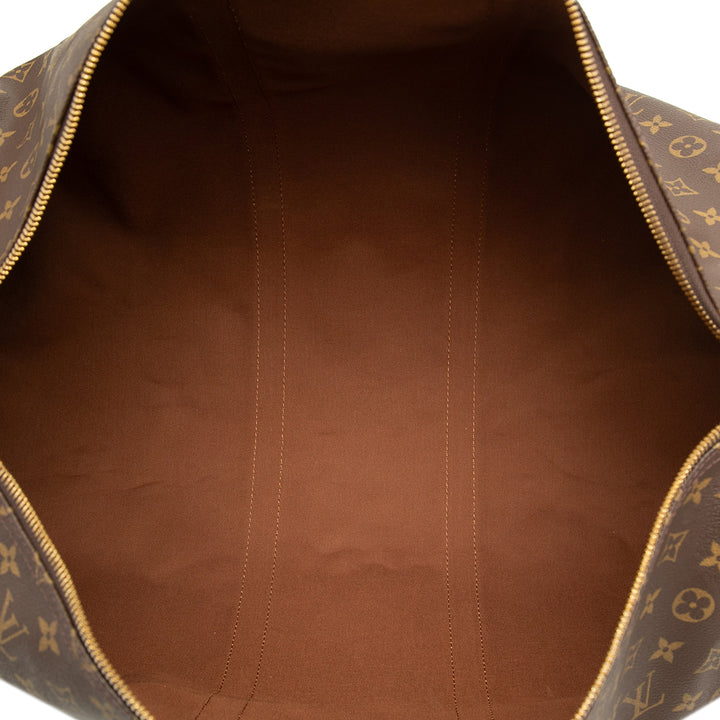 Louis Vuitton Keepall 55 Monogram Marron – vue 5 – GABY PARIS
