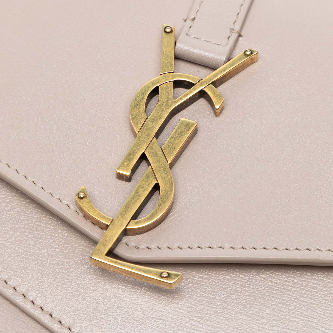 Saint Laurent Cuir Monogram Sulpice Wallet on Chain