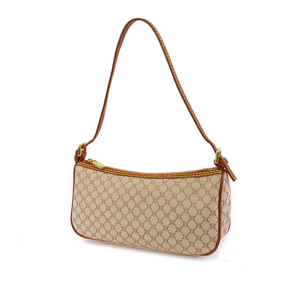 Celine Sac porté épaule Macadam Marron – vue 2 – GABY PARIS