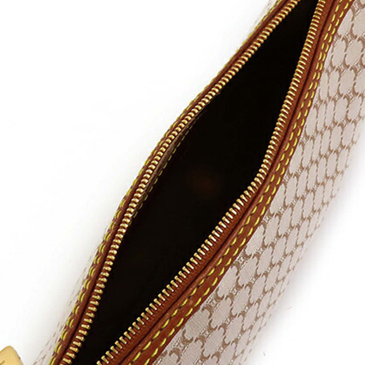 Celine Sac porté épaule Macadam Marron – vue 4 – GABY PARIS