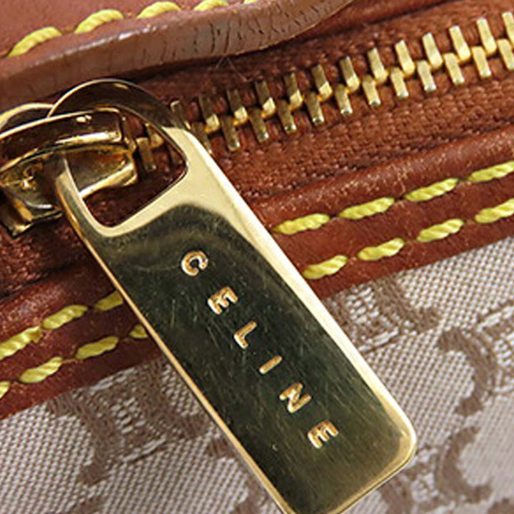 Celine Sac porté épaule Macadam Marron – vue 5 – GABY PARIS