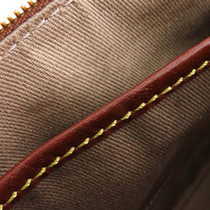 Celine Sac porté épaule Macadam Marron – vue 6 – GABY PARIS