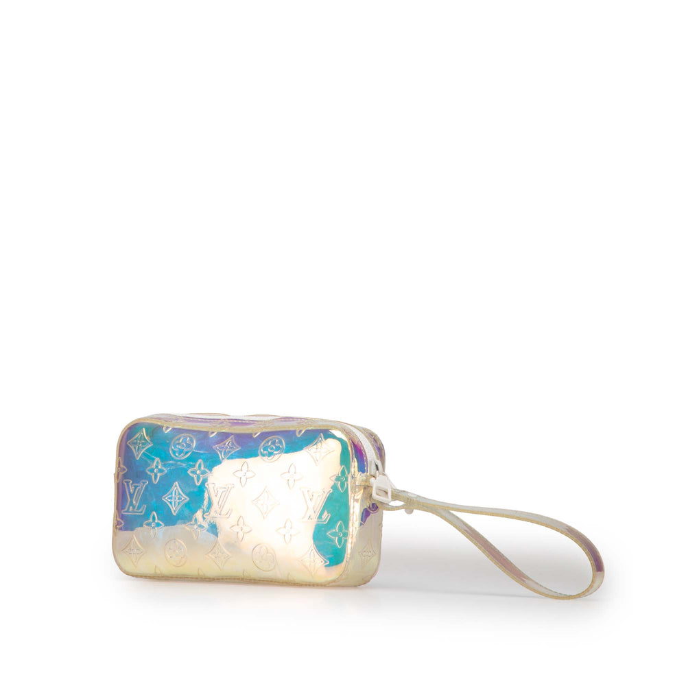 Monogram Prism Pochette Volga White - Gaby Paris