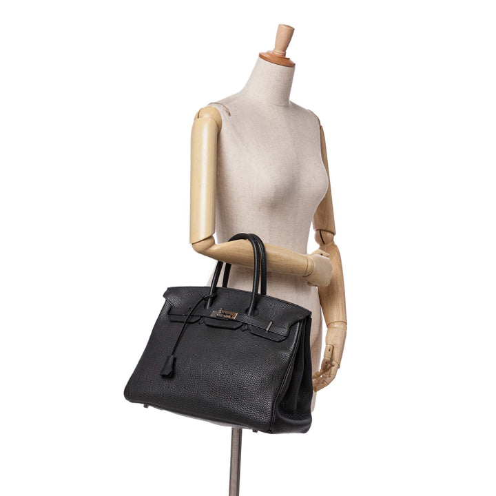 Togo Birkin Retourne 35 Black - Gaby Paris