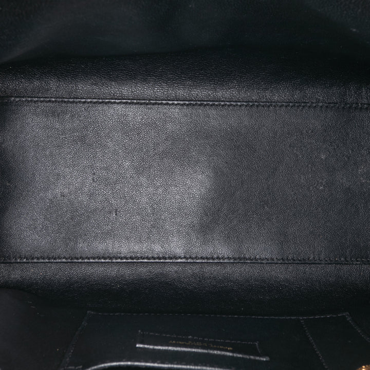 Saint Laurent Baby Cuir Sac De Jour Sac cartable Noir – GABY PARIS Authentique