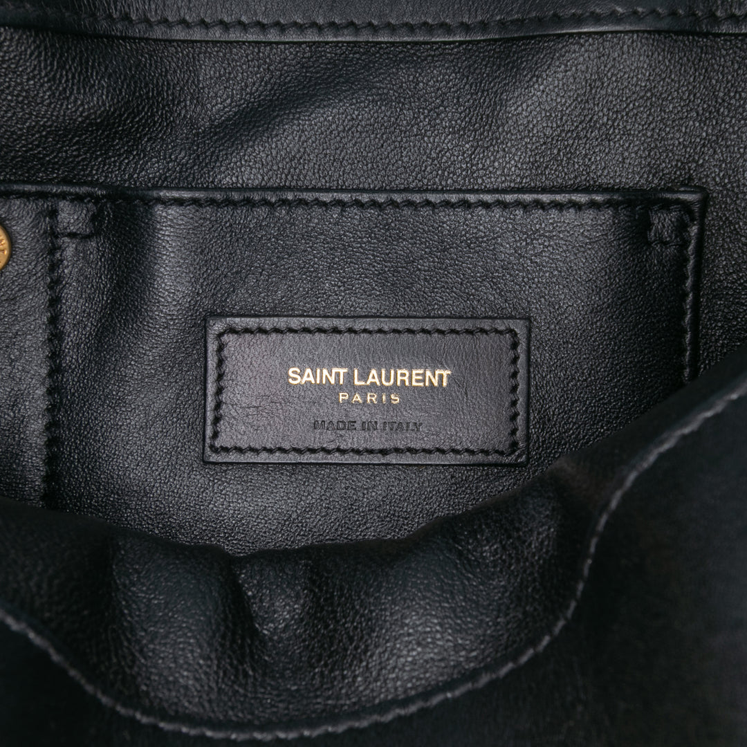 Saint Laurent Baby Cuir Sac De Jour Sac cartable Noir – GABY PARIS Authentique