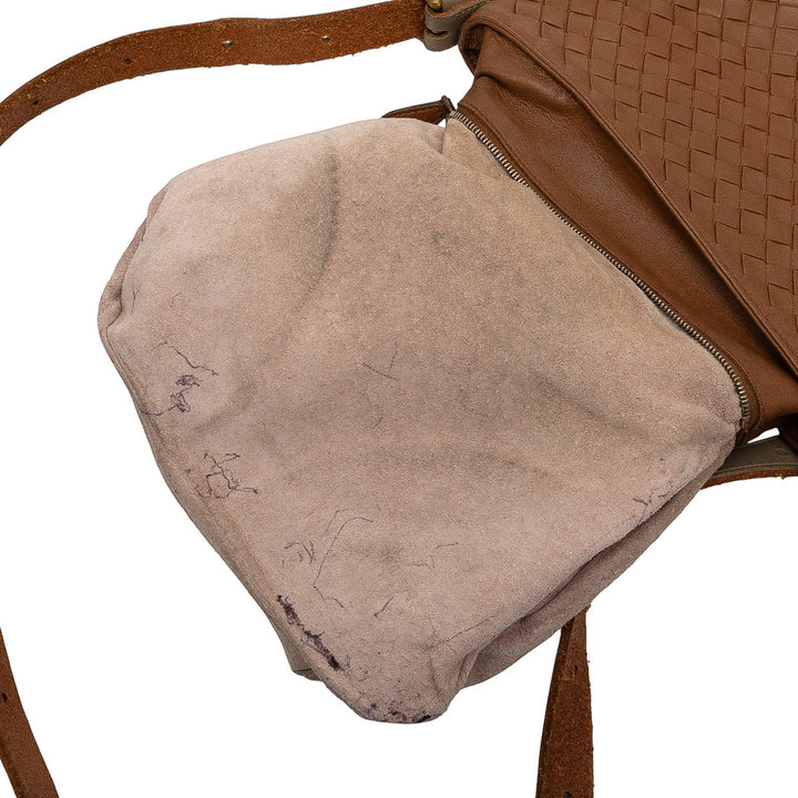 Bottega Veneta Intrecciato Cutwork Sac nappa Marron – vue 7 – GABY PARIS
