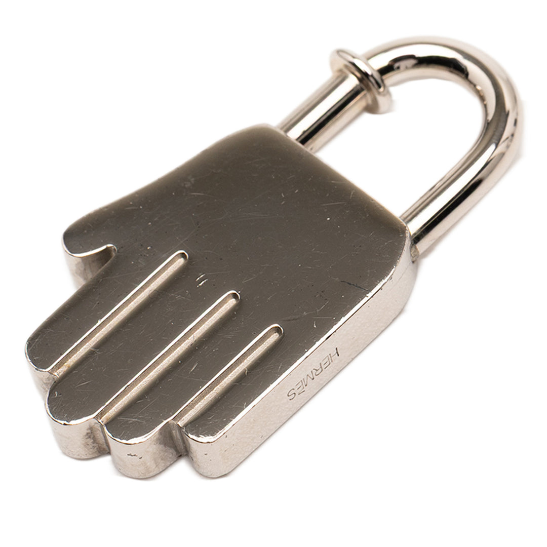 Hermès Palladium Plated Annee de la Main Hand Cadena Charm Argenté – GABY PARIS Authentique