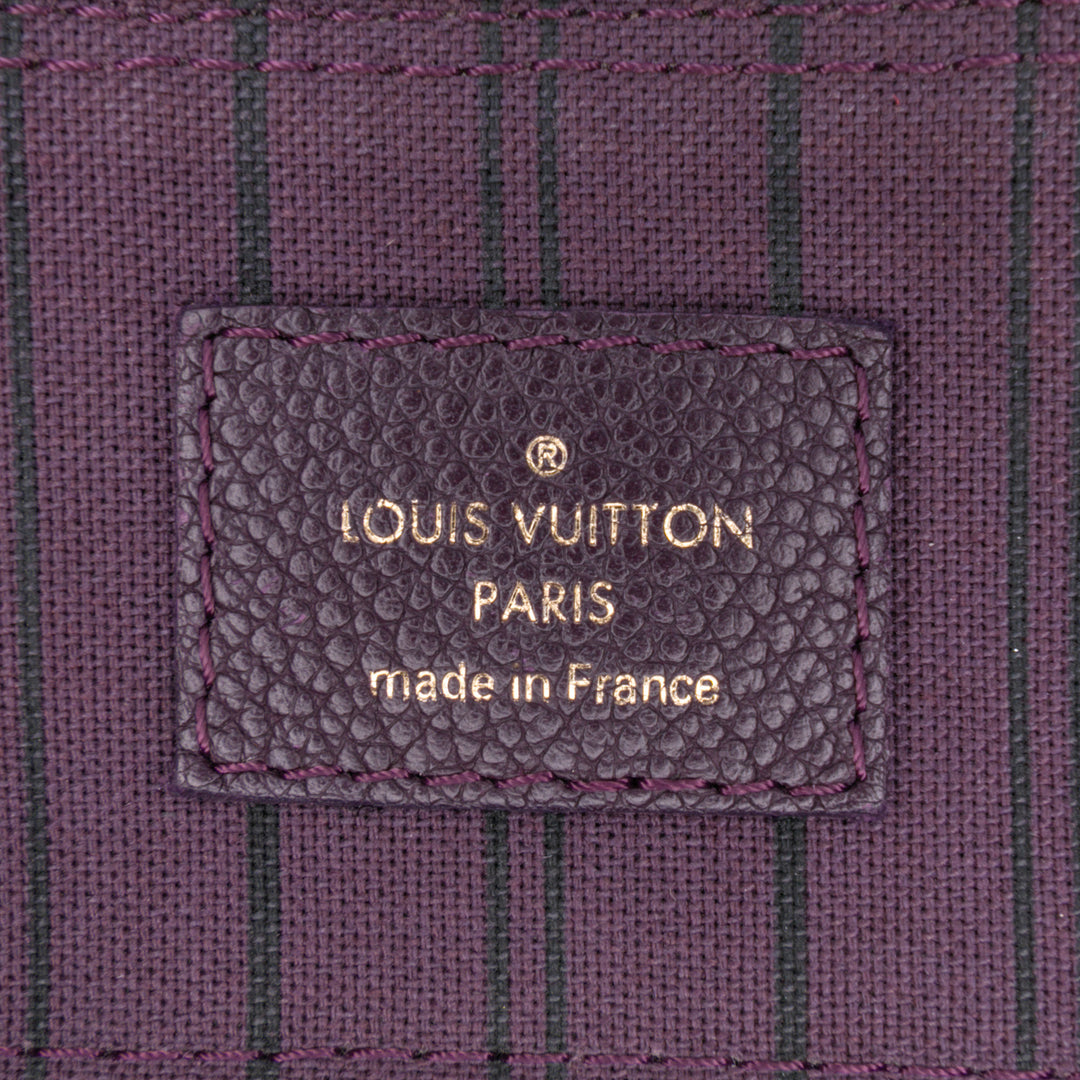 Louis Vuitton Monogram Empreinte Speedy Bandouliere 25 Violet