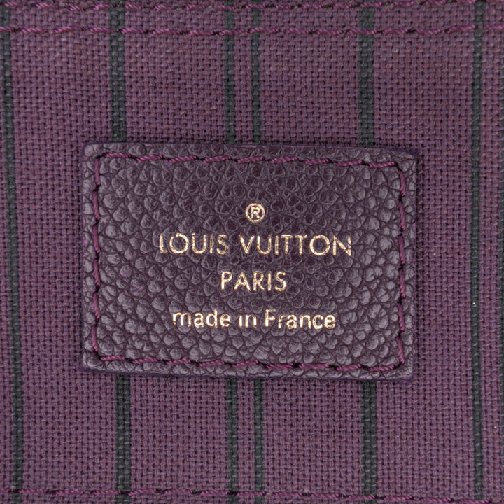 Louis Vuitton Monogram Empreinte Speedy Bandouliere 25 Violet