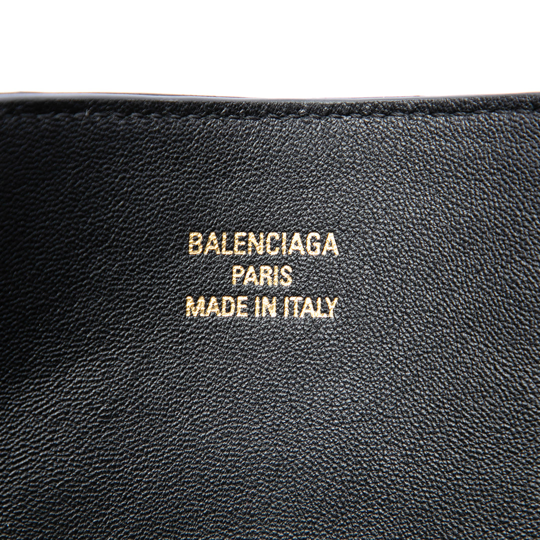 Balenciaga Cabas Bel Air Carry All Moyen Cuir de veau lisse Noir – vue 5 – GABY PARIS