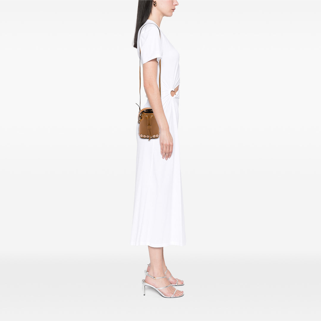 Fendi clouté Mon Tresor Sac seau Mini Marron – vue 6 – GABY PARIS