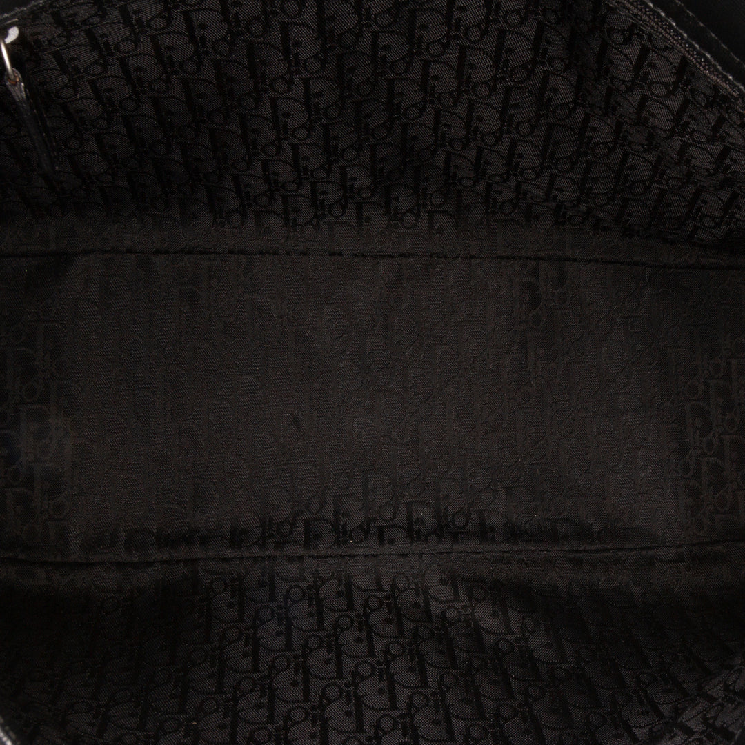 Coated Canvas Crystal Hardcore Handbag Black - Gaby Paris