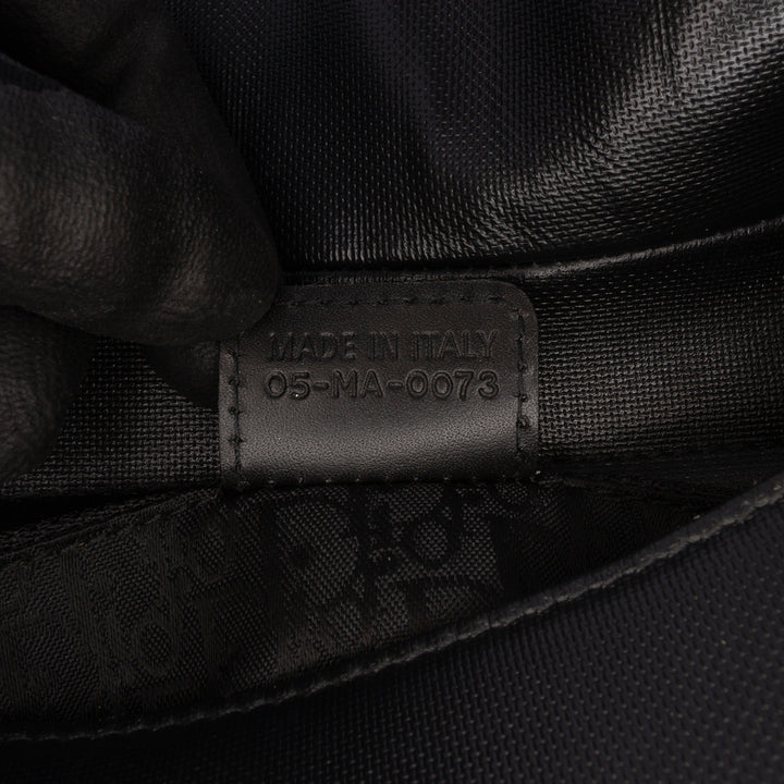 Coated Canvas Crystal Hardcore Handbag Black - Gaby Paris