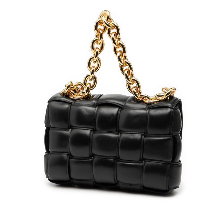 Bottega Veneta Nappa Intrecciato Padded Chain Cassette Sac
