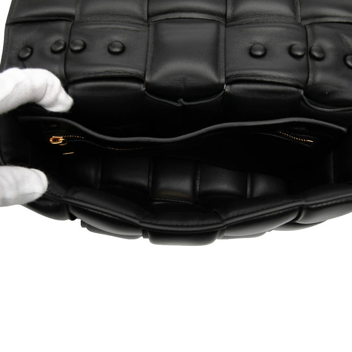 Bottega Veneta Nappa Intrecciato Padded Chain Cassette Sac