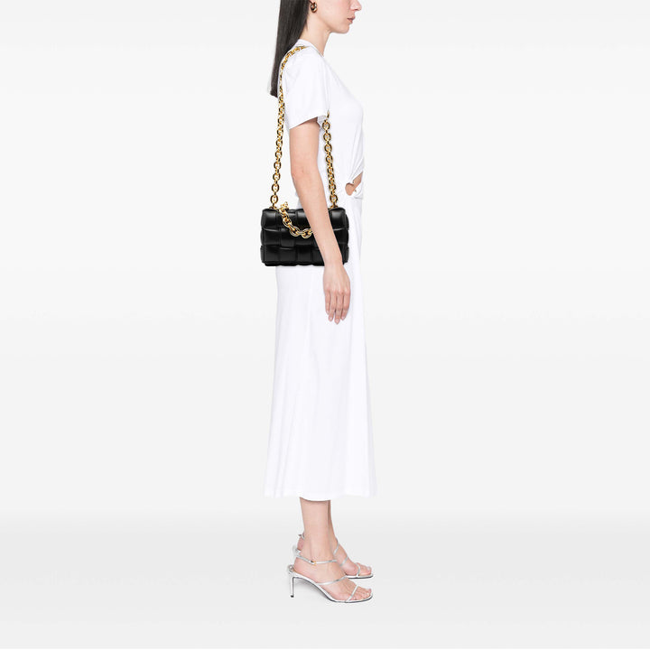 Bottega Veneta Nappa Intrecciato Padded Chain Cassette Sac