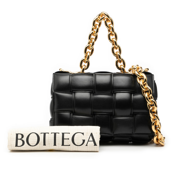 Bottega Veneta Nappa Intrecciato Padded Chain Cassette Sac