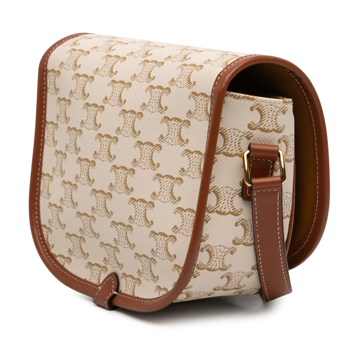 Triomphe Folco Sac Moyen Triomphe enduite Blanc