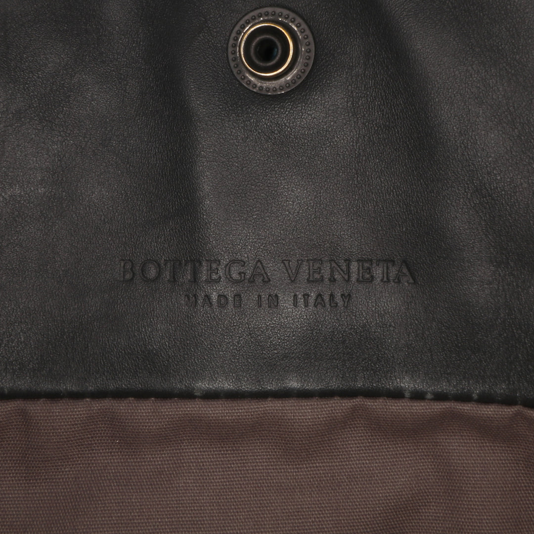 Nappa Intrecciato Tote Black - Gaby Paris