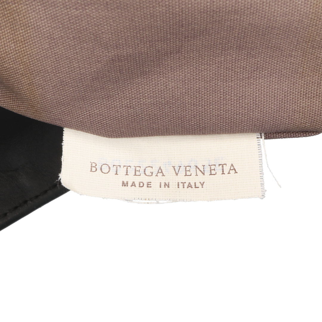 Nappa Intrecciato Tote Black - Gaby Paris