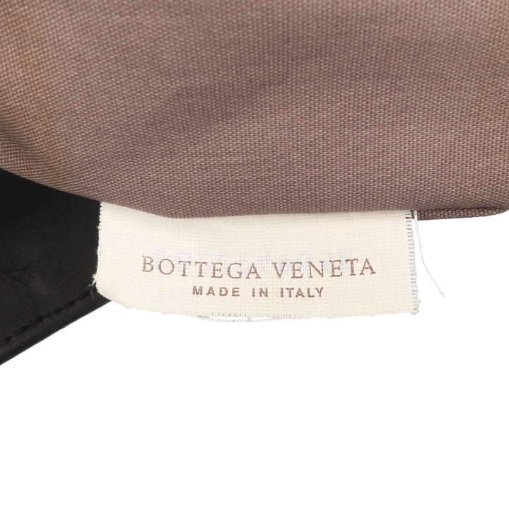 Nappa Intrecciato Tote Black - Gaby Paris