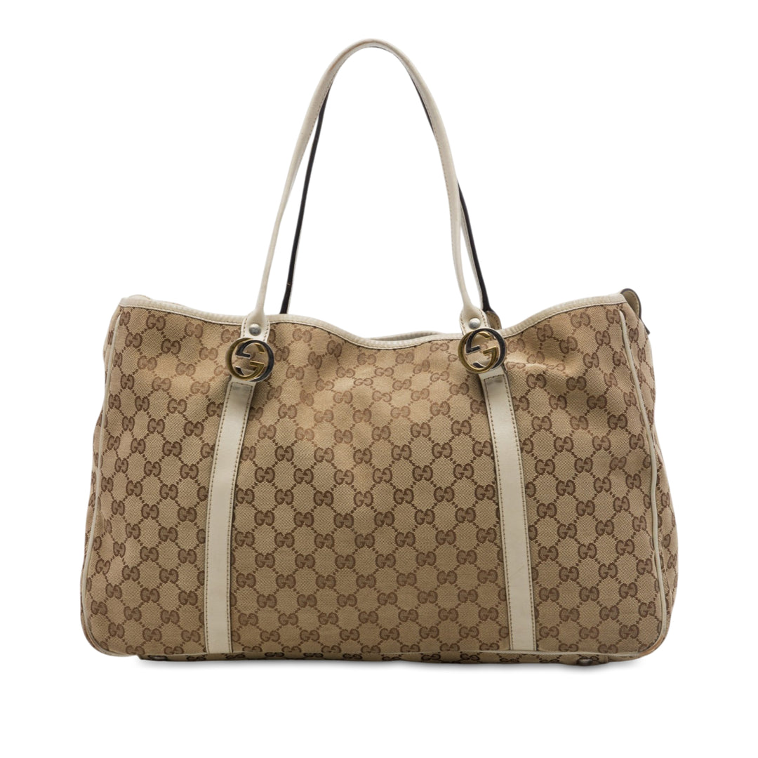 GG Twins Cabas Grand Beige