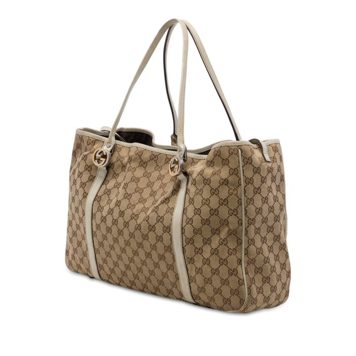 GG Twins Cabas Grand Beige