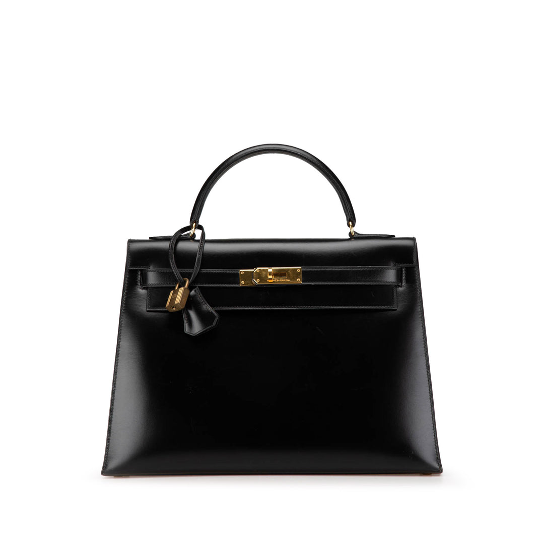 Box Calf Kelly Sellier 32 Black - Gaby Paris