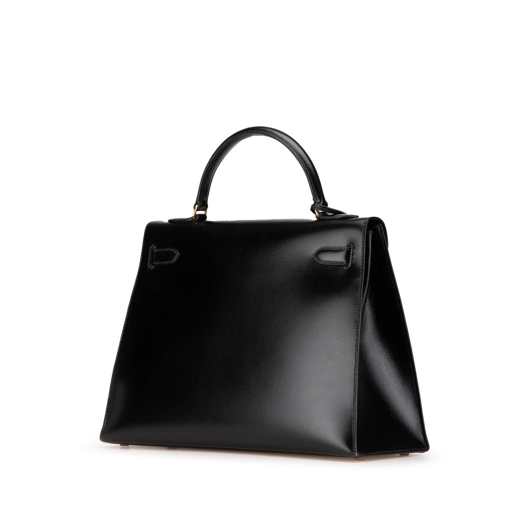 Box Calf Kelly Sellier 32 Black - Gaby Paris