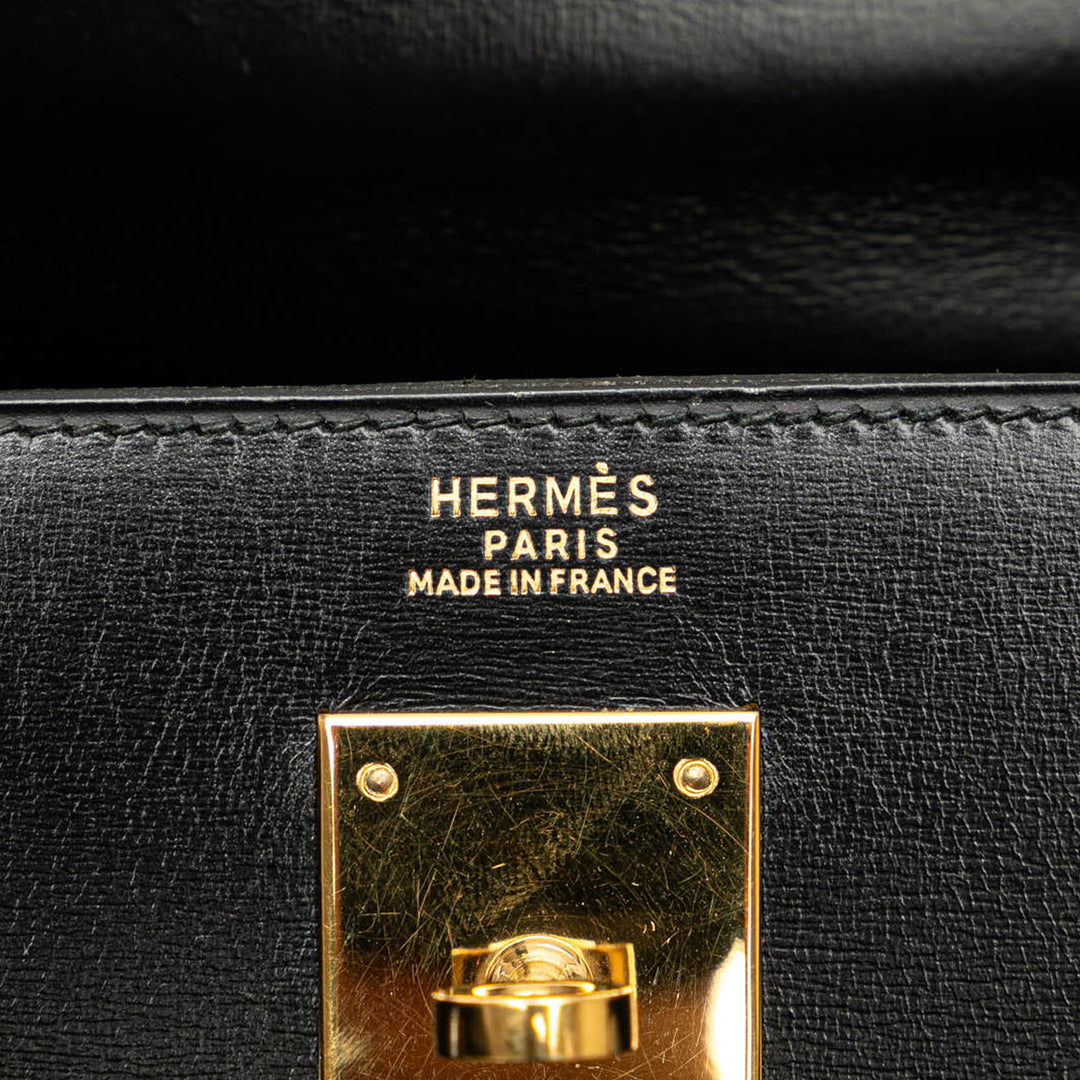 Box Calf Kelly Sellier 32 Black - Gaby Paris