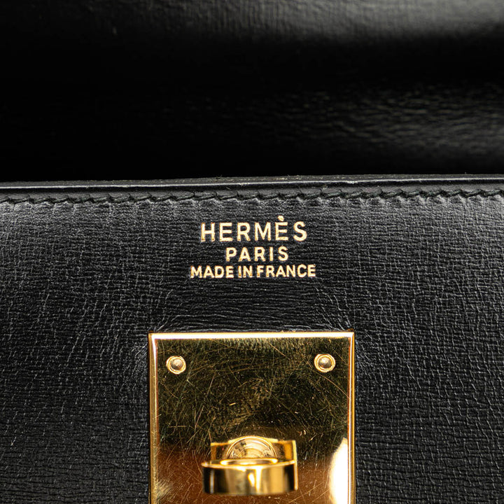 Box Calf Kelly Sellier 32 Black - Gaby Paris