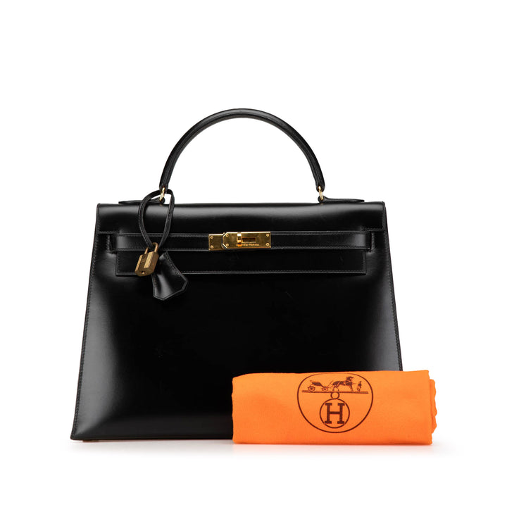 Box Calf Kelly Sellier 32 Black - Gaby Paris