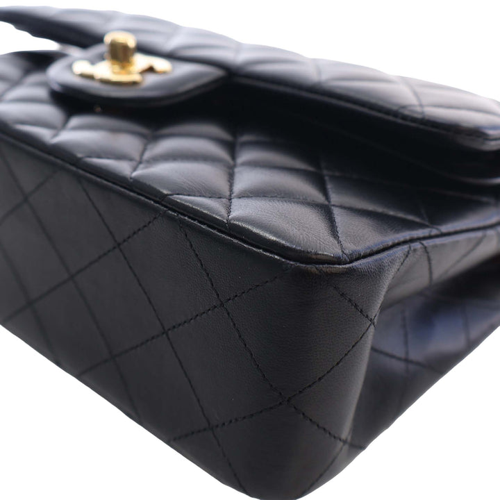 Chanel Small Classic Cuir d’agneau Double rabat