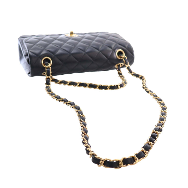 Chanel Small Classic Cuir d’agneau Double rabat
