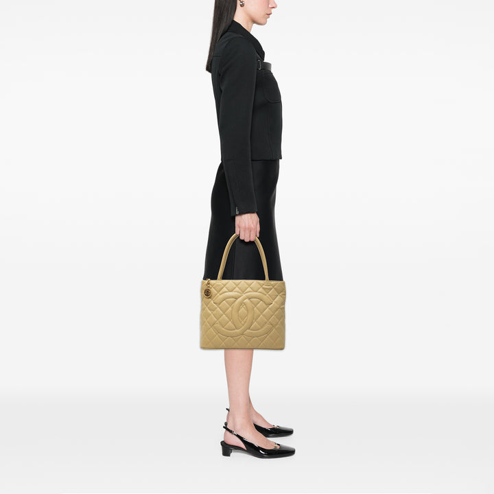 Chanel Caviar Medallion Cabas